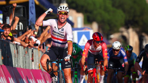 Limar helmet cyclist Mark Cavendish crosses line first in Rome, the final stage of the 2023 Giro d'Italia bike race