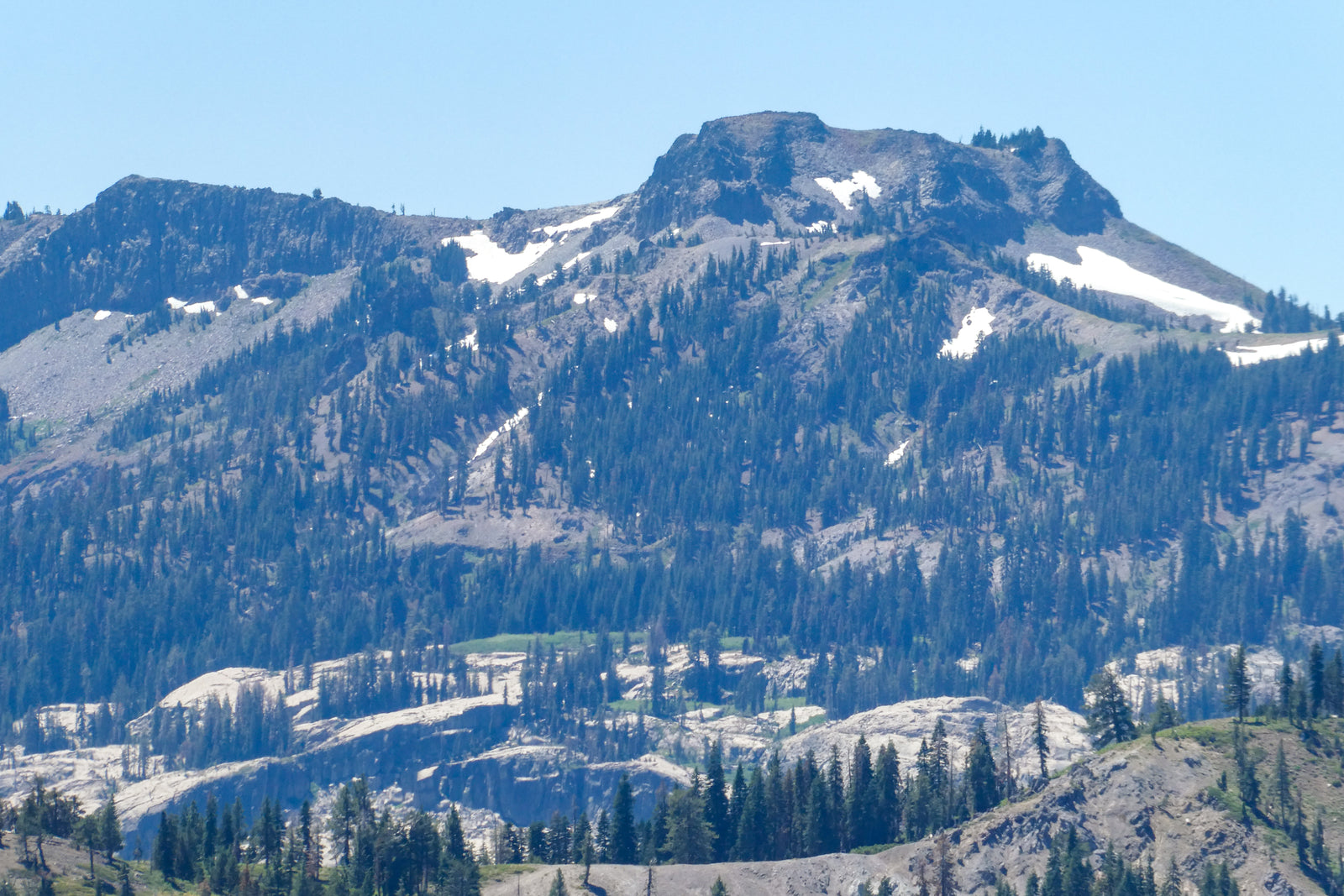 Sierra Nevada mountains near Lake Tahoe